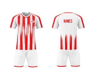 Camisetas Deportivas de Manga Corta con Estampado Personalizado OEM México, Uniformes Transpirables de Moda, Jersey con Botones, Béisbol, 100% Poliéster - Product Image 4