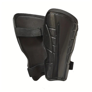 Las mejores ofertas de proveedores, venta al por mayor, recién llegados, tamaño adulto, Color sólido, espinilleras de fútbol, protectores y calentadores de piernas a la venta - Product Image 1