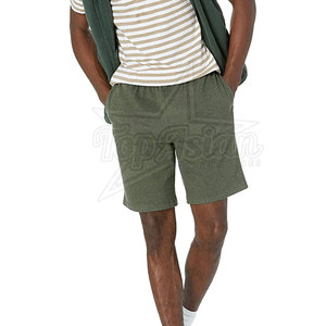 Shorts en polaire pour hommes à séchage rapide Shorts en polaire pour hommes avec poches latérales Shorts en polaire d'été - Product Image 5
