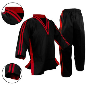 Professional Unisex Breathable Stretch Karate Uniform Quick Dry Sportswear Made Spandex OEM Service Available Latest Design - Product Image 2