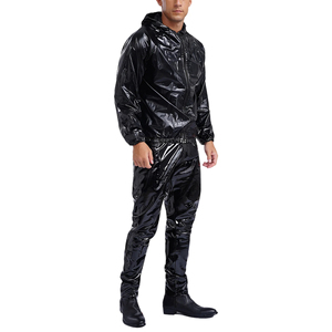 Traje de Sauna de Fibra de Poliéster para Ejercicio, Fitness, Entrenamiento, Pérdida de Peso, Personalizable, al por Mayor, Desechable, para Hombre y Mujer - Product Image 6