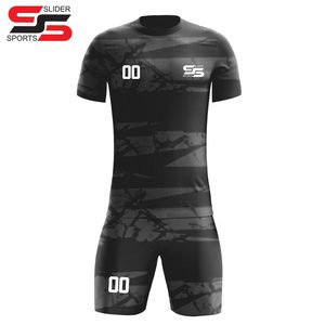 2025 dernière conception maillot ensemble football uniforme Top qualité football uniforme en gros pas cher taux - Product Image 1