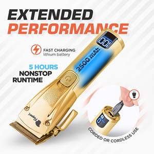 Cortadora de Pelo Profesional Inalámbrica Turbo para Hombre, Corte Preciso, con Batería - Product Image 1