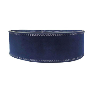 เข็มขัดหนังยกน้ำหนัก10มม. เข็มขัดยกน้ำหนักออกกำลังกายแบบ Deadlifting เข็มขัดพยุงหลังสำหรับยิมเข็มขัดยกน้ำหนักออกกำลังกาย - Product Image 6