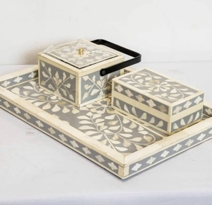 Árabe Ramadán regalo madera madre de perla incrustaciones Sagrado Corán soporte Mubkhar Bakhoor quemador Oud quemador Dubai musulmán incensario hueso incrustaciones - Product Image 2