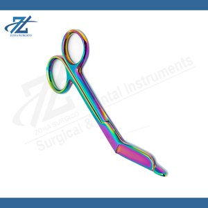 Ciseaux à pansement Lister en acier inoxydable de haute qualité ensemble d'instruments manuels multicolores utilisation chirurgicale réutilisable à l'hôpital - Product Image 6