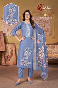 Bán Buôn Cung Cấp Của Phụ Nữ Quần Áo Kurtis Quần Dupptta Với Thêu Làm Việc Đặc Biệt Dịp Sử Dụng Phù Hợp Với - Product Image 3