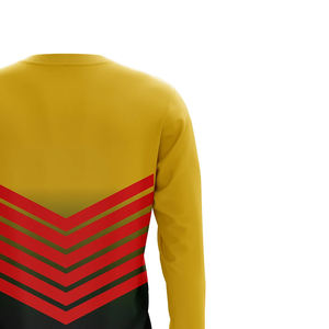 Camiseta de portero de fútbol cómoda Unisex con nombre personalizado Patrón digital de color sólido Top Nuevo logotipo Servicio OEM para hombres y mujeres - Product Image 5