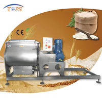Mélangeur à pales automatique Full Weld 500L avec boîte de vitesses et moteur pour le traitement des aliments et des produits chimiques