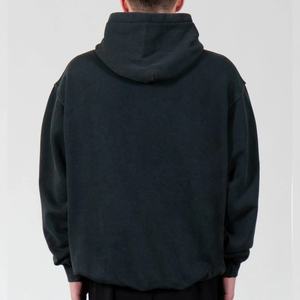 เสื้อสวมหัวผ้าฝ้ายหนาแบบ100% ของผู้ชายเสื้อแบบสวมหัวผ้าฝรั่งเศสเทอร์รี่ออกแบบได้ตามต้องการเสื้อผ้าแนวสตรีทไซส์ใหญ่พิเศษ500gsm สตรีทแวร์พื้นฐาน - Product Image 2