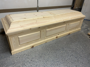 Ataúdes de madera natural 100% al por mayor-Material de madera maciza para ataúdes-Ataúdes y ataúdes personalizados para funeral - Product Image 2