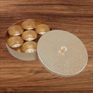 Boîte à épices en laiton massif pour le stockage quotidien des épices, offrant une utilisation durable et une apparence élégante - Product Image 3