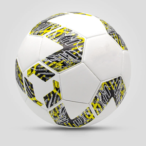 Ballon de football de taille officielle 5 de haute qualité avec une construction durable en PU, PVC et TPU, cousu à la machine pour l'entraînement, logo personnalisé - Product Image 2