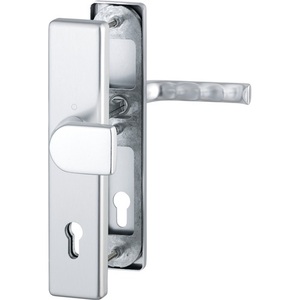 HOPPE Schutzgarnitur London 78G/2221/2410/113 Manijas de Aluminio F1 92 mm 66-71 mm para Puertas y Ventanas - Product Image 1