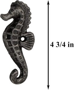 Cast Iron Wall Mounted Single <b>Hook</b> Horse Design for Home Decor & Clothing <b>Hooks</b> & <b>Rails</b> Product - Product Image 2