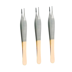 Juego de Instrumentos Quirúrgicos de Acero Inoxidable de Alta Calidad, Pinzas Adson Cruzadas Dentadas TC de 15 cm, Venta al por Mayor B2B - Product Image 2