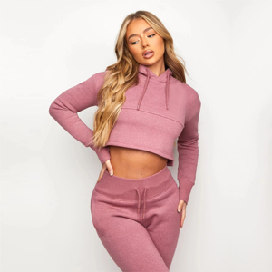 Ensemble de survêtements de fitness personnalisés de haute qualité Combinaison de jogging Tech Fit avec logo pour femmes d'un fournisseur vérifié - Product Image 2