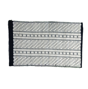 Tapis de couloir moderne en laine et coton fait main de haute qualité tissé en jacquard conçu sur mesure abstrait coupé pile décor à la maison pour les voitures - Product Image 1