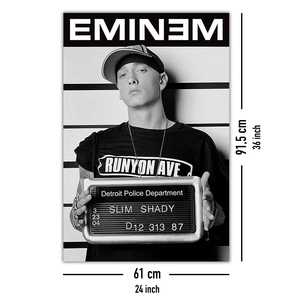 Affiche Eminem style moderne, design 'Criminal File' pour utilisation murale - Product Image 2