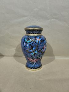 Urna Funeraria de Metal de Lujo Pintada a Mano para Cenizas de Adultos, Urna Conmemorativa Fabricada por Antique Co - Product Image 5