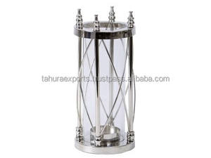 Bougeoirs en métal lanternes bougeoirs pour la décoration de mariage de restaurant d'hôtel à la maison de qualité exclusive - Product Image 5