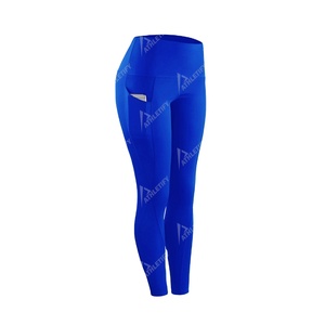 Premium Elastic Waist <b>Yoga</b> <b>Leggings</b> for Women High Waist Activewear Running Training Workout Spandex/Polyester 220g. - Product Image 1