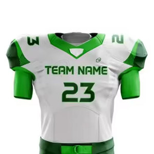 La mejor calidad, diseño personalizado, uniforme de fútbol americano, ropa deportiva de talla grande, excelente valor, conjuntos de manga corta, característica transpirable - Product Image 5