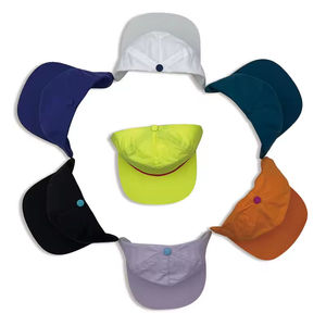 Gorra de Béisbol Unisex de 5 Paneles con Cuerda, Logotipo Personalizado, Visera Plana, Sin Estructura, Gorras Impermeables con Cierre a Presión, Deportivas, para Exteriores, Bordado 3D - Product Image 2