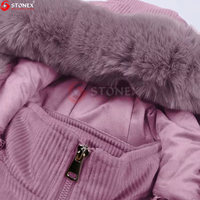 Parka Reversible de Invierno para Mujer, de Alta Calidad, con Capucha, Acolchada, Tallas Grandes, Impermeable, Resistente al Viento, Ecológica y Transpirable, 100%