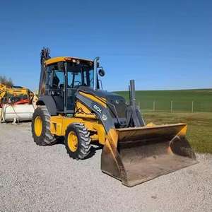 Chargeuse-pelleteuse John Deere 410K 2025 avec godet à attache rapide, boîte de vitesses, pompe, moteur et composants essentiels disponibles - Product Image 1