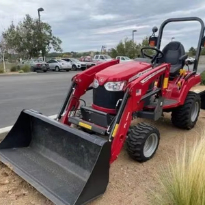 second Hand Farm MASSEY FERGUSON GC1725M with Small Mini Compact Agricultural Equipment <b>Machinery</b> Loader - Product Image 1