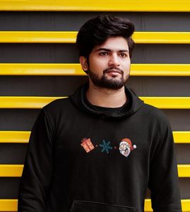 Hombres pulóver sudaderas con capucha de Navidad al por mayor de alta calidad de algodón de lana sudaderas con capucha de Navidad personalizada - Product Image 3