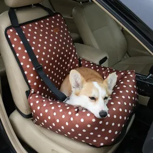 Impermeable calmante Pet Car <span class=keywords><strong>Ceat</strong></span> Four Seasons Booster Dog Car Nido Logotipo personalizado DOT Soft Dog Beds - Product Image 3