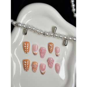 Short Almond Shaped Resin <b>Sweet</b> Ribbon - Product Image 3