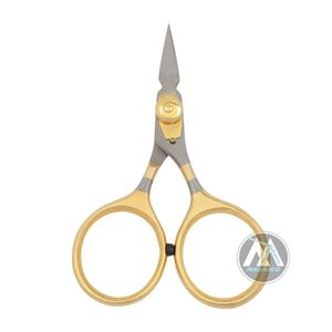 2025 vente chaude 4 pièces de ciseaux de montage de mouches ensemble flèche point Iris cheveux et rasoir droite incurvée flèche cheveux ciseaux - Product Image 1