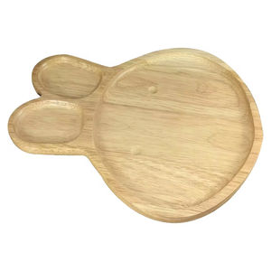 Plateau en bois d'acacia de qualité supérieure Forme triangulaire Fête et mariage Utilisation Nouveau Look Ustensiles de cuisine Plateau de service fait à la main - Product Image 3
