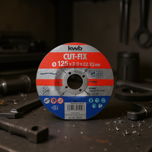 Disque de découpe KWB 125x3 mm CUT FIX 791250 Meules de ponçage - Product Image 3