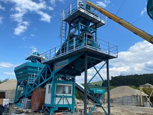 CENTRALE DE CONTRÔLE DE BÉTON MOBILE DE 100 m3/h DE CAPACITÉ À VENDRE, MACHINE DE HAUTE QUALITÉ COMMANDEZ MAINTENANT! - Product Image 3