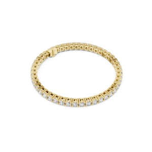 Pulsera de tenis Pacho de moissanita con corte brillante de 7.43 TCW, plata de ley 925 con baño de rodio, joyería fina de lujo para bodas y novias 7 - Product Image 4