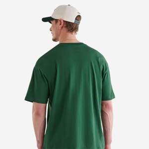 เสื้อยืดผ้าฝ้ายทรงสบายสําหรับผู้ชาย - นุ่มสบาย เหมาะสําหรับสวมใส่ทุกวันแบบสบาย ๆ มีหลายสี - Product Image 4