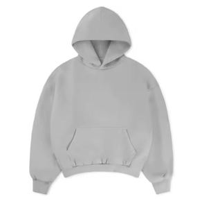 Custom Logo Men's 100%Cotton <b>Blank</b> Thick Luxury Quality Heavy <b>Weight</b> Regular Fit Waterproof Eco-Friendly Hoodie Sweatshirt - Product Image 1