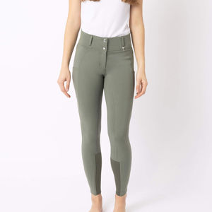 Pantalones de equitación Ecuestre para mujer Pantalones de fitness ajustados con estampado de logotipo personalizado Jodhpur & Breeches Durable Horse Riding - Product Image 4