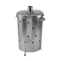 Dernier incinérateur galvanisé pour l'élimination des déchets brûlants de qualité durable de l'incinérateur de jardin pour une utilisation en extérieur
