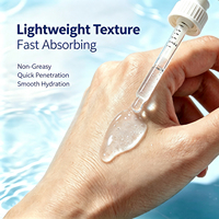 Sérum éclaircissant et illuminateur pour le visage à l'alpha-arbutine 2 %, acide hyaluronique et niacinamide, léger, soin de la peau, marque privée OEM