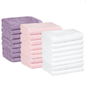 Serviettes de visage 100% coton de haute qualité quantité en vrac fournisseur d'usine personnalisé prix de gros vente chaude - Product Image 1
