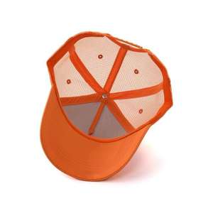 Gorras de malla serigrafiadas de algodón twill al por mayor, gorras deportivas personalizadas de alta calidad, gorras trucker de 5 paneles de dos tonos, lote de gorras de dibujos animados. - Product Image 5