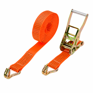 Correa de trinquete de poliéster de alta resistencia de 50 mm del fabricante con doble gancho en J, 10 m, 3000 kg, disponible para pedidos al por mayor - Product Image 5