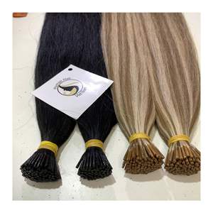 100% cabello humano Piano Color resaltar paquetes I Tip extensión de cabello Piano color resaltado hueso recto I Tip - Product Image 2