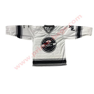 Logo personnalisé PRIME Maillot de hockey sur glace de l'équipe professionnelle 100% Polyester Impression numérique quantité minimale de commande bas disponible - Product Image 1