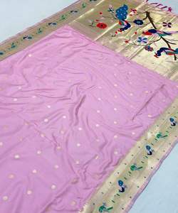 Georgette Saree avec filet Travail de mariée pour Fancy Party Wear Femmes Mariage Saree - Product Image 6